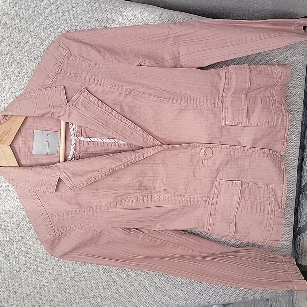 U2 ladies Pink blazer Small
